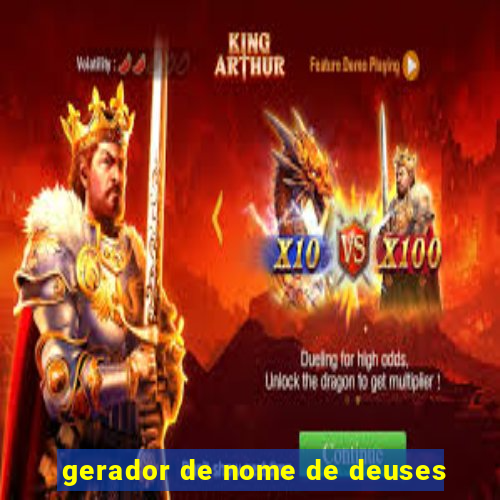 gerador de nome de deuses